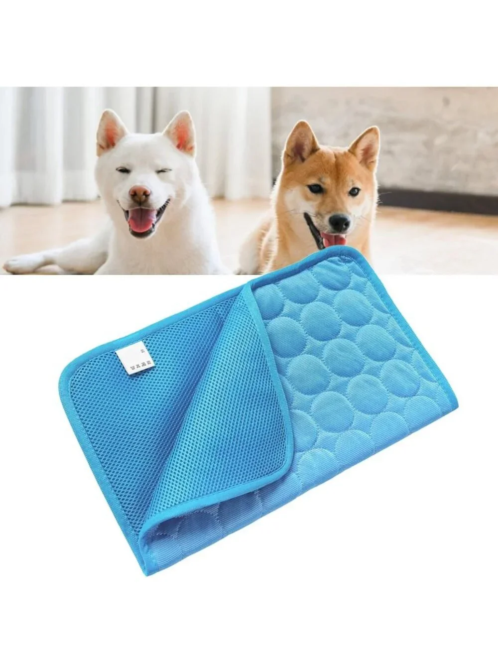 Dog Cooling Mat Pet Cooling Pads Dogs & Cats Pet Cooling Blanket for Outdoor Car
